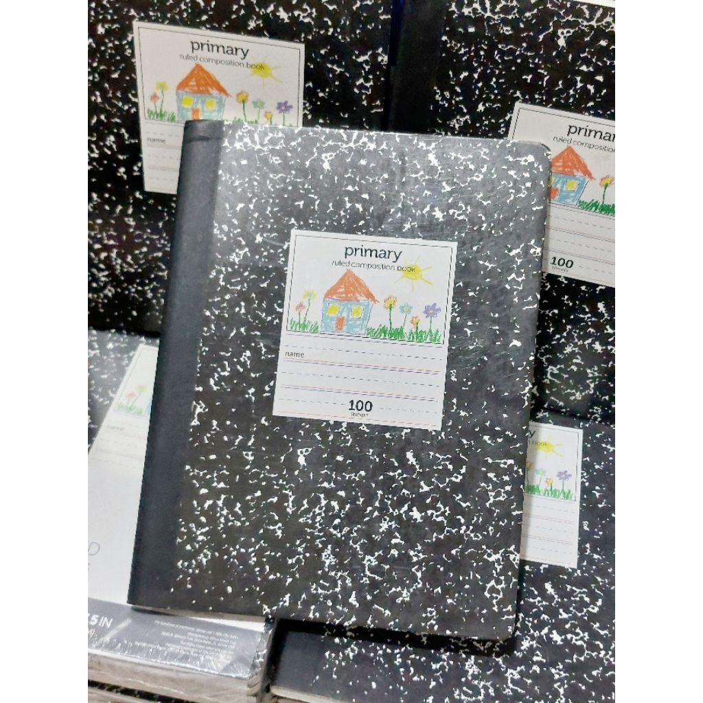 [Hàng Kho Thanh Lí] Vở tập viết Primary Ruled Composition Book ( 100 tờ - 200 trang) Sổ Vẽ Và Viết C