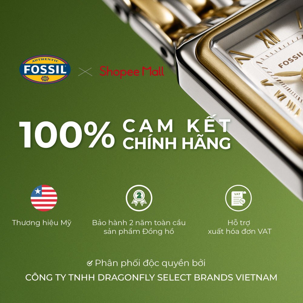 Đồng Hồ Nam Fossil Carraway FS6078 Chính Hãng Dây Da Thật Mặt Chữ nhật 30MM Sang Trọng Chống Nước 5ATM | BigBuy360 - bigbuy360.vn