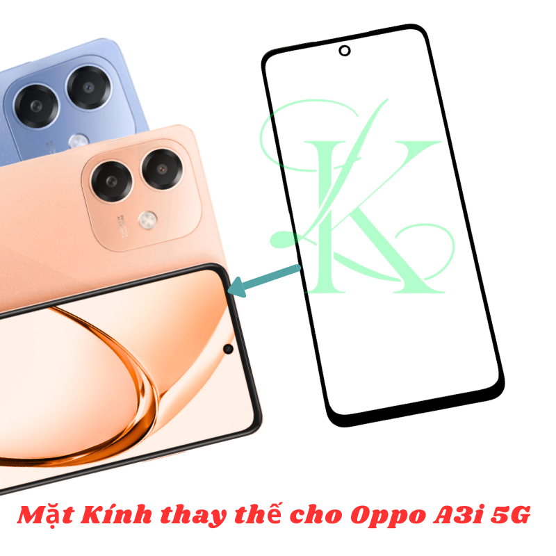 Kính ép trên màn hình dành cho Oppo A3i 5G