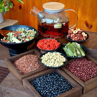 500gr Trà Gạo Lứt, Đậu Đen, Táo Đỏ, Hoa Nhài, Lá Dứa, Cỏ Ngọt Thơm Ngon Dễ Uống, Hỗ Trợ Thanh Lọc Cơ Thể, Đẹp Da, Detox