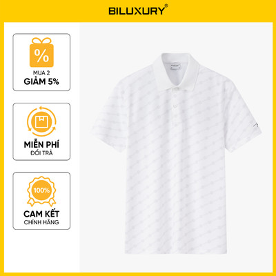 Áo Polo Nam Trắng Thiết Kế Basic 1APCH650TRK Biluxury Form Slimfit Thoáng Mát Bền Màu