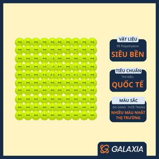 Combo  Bóng Thi Đấu Pickleball Galaxia 40 lỗ, chuẩn USAPA, độ bền cao - chịu được 3000 đến 3500 lần va đập: