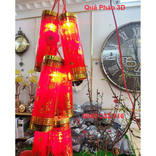 xả lỗ bộ pháo điện tử chơi tết lỗi âm thanh size đại với đen led sáng rực cho ai chỉ cần chơi ánh sáng