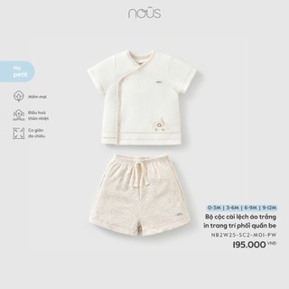 [ Nous ] Bộ cộc tay nous size 3m-9m