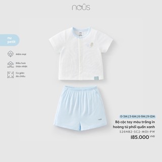[ Nous ] Bộ cộc tay nous size 3m-9m