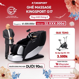 Ghế massage KINGSPORT G17 công nghệ massage Kingtech Touch Pro, công nghệ massage sóng âm
