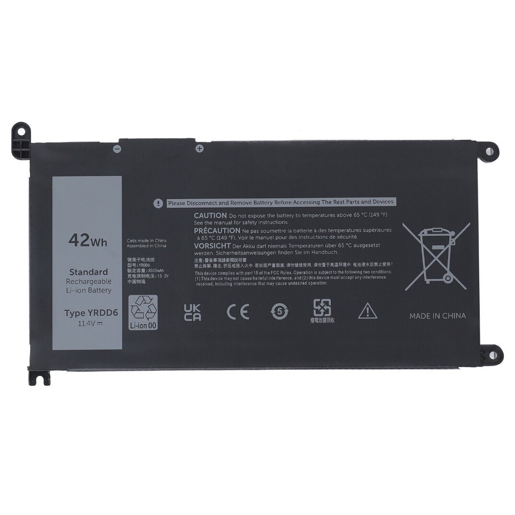 Pin laptop Dell Inspiron 5481 5482 5485 5491 2-in-1 5480 5485 5491 YRDD6 0YRDD6 1VX1H 01VX1H VM732 0