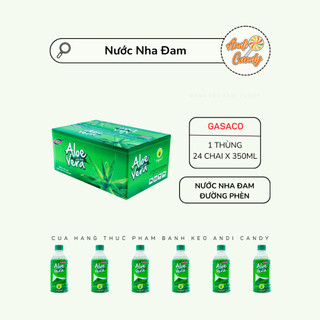Nước Nha Đam Đóng Chai GASACO 24 chai x 350ml