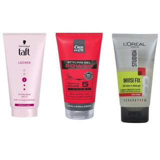 Gel Vuốt Tóc Balea, Cien, Taft Men Styling 150ml