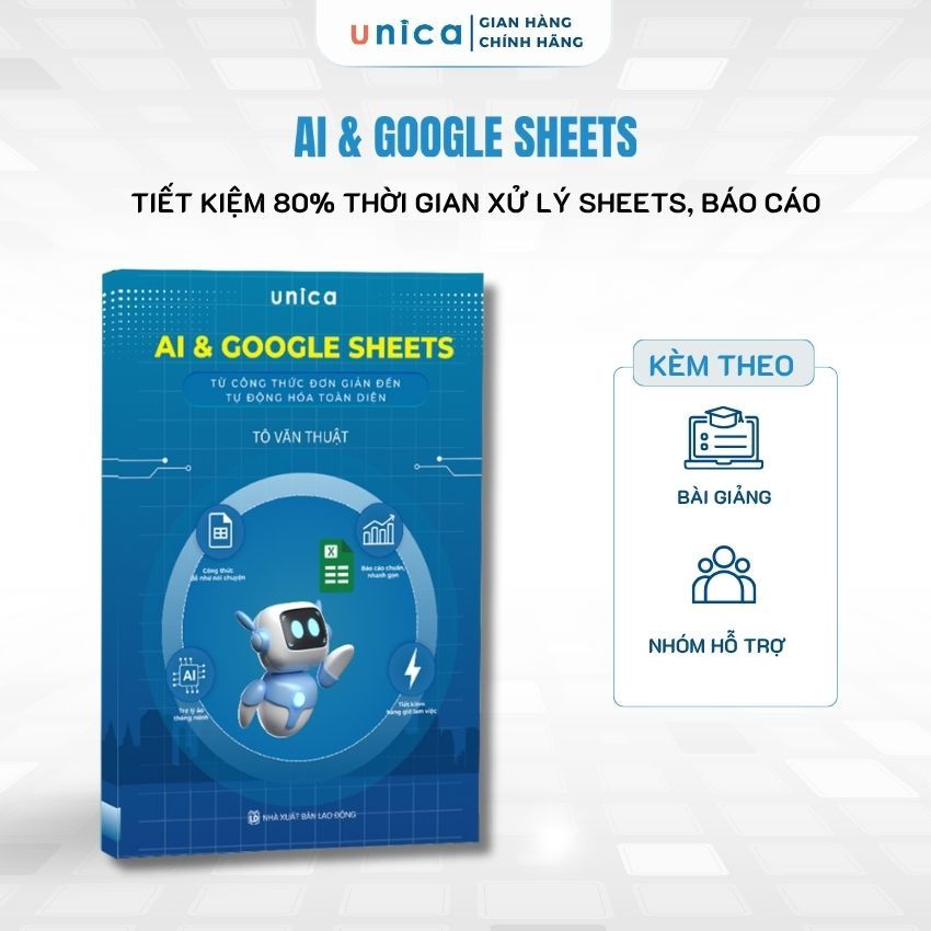 Sổ tay AI & Google sheets -Từ công thức đơn giản đến tự động hóa toàn điện