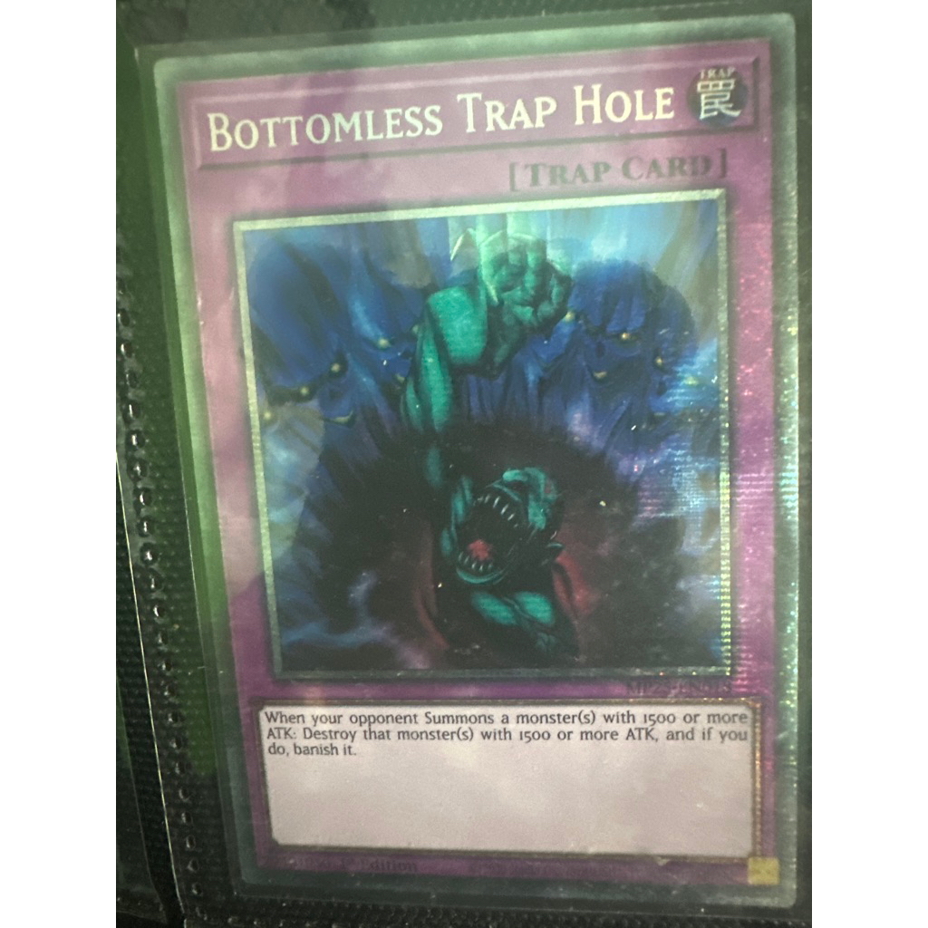 bài yugioh: bottomless trap hole