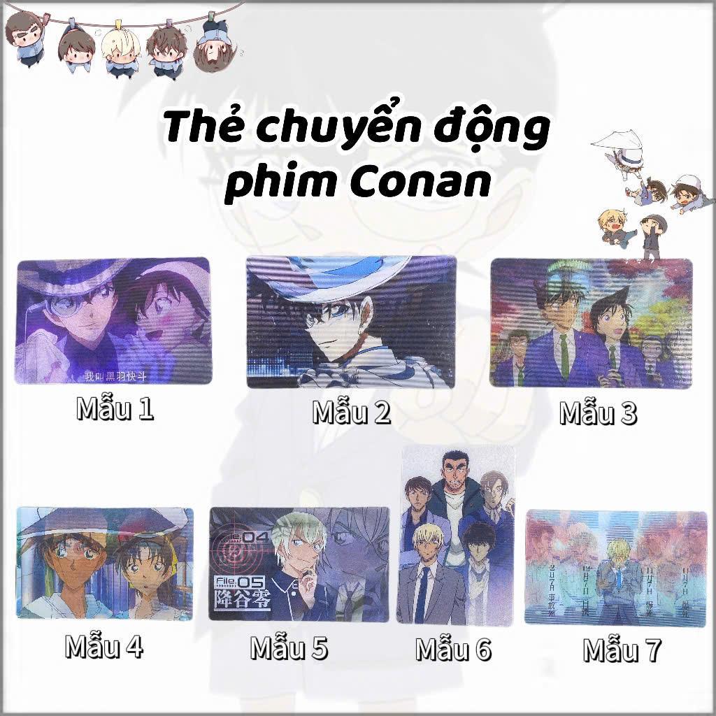 Thẻ Ảnh Chuyển Động Nhân Vật Phim Conan