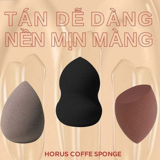 Horus Mút trang điểm Coffee Make Up Sponge