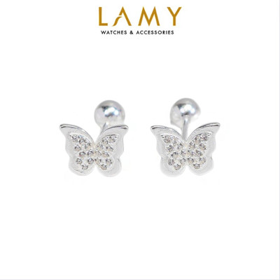 Khuyên tai nữ LAMY Charming Butterfly Silver Earrings 3268