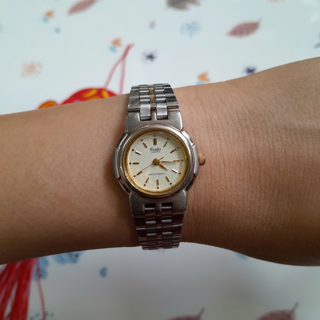 Đồng hồ nữ CRATER size 24mm second hand si nhật- đã qua sử dụng