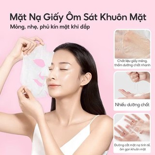 1 Miếng Mặt Nạ Giấy COLORKEY LUMINOUS Tinh Chất Vitamin B5 Cấp Ẩm Cho Da Mịn Màng 25ml