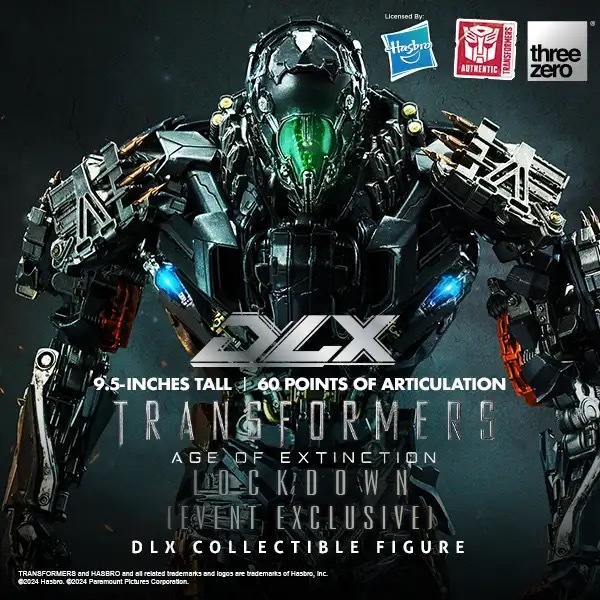 Threezero Transformers: Age of Extinction DLX Lockdown (Event Exclusive)