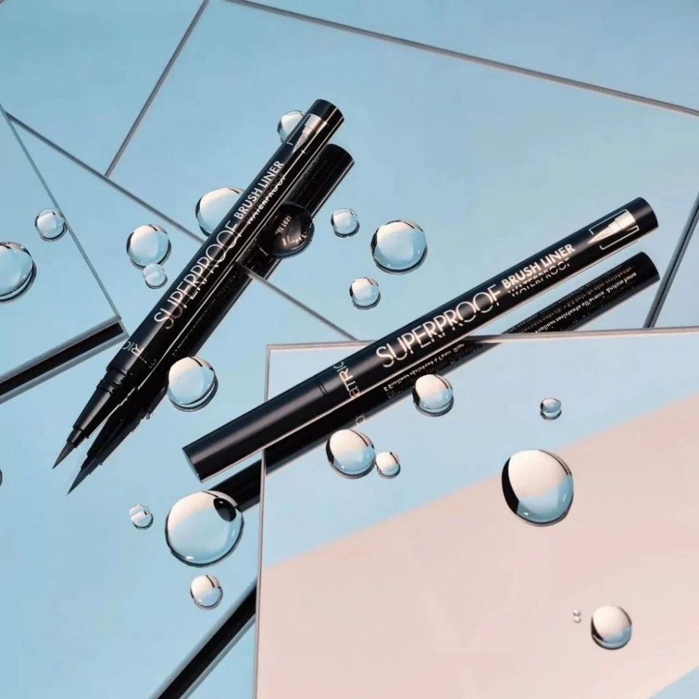 Ảnh 4 của Bút kẻ mắt Catrice Superproof Brush Liner Waterproof tạo điểm nhấn sắc sảo cho đôi mắt thêm cuốn hút