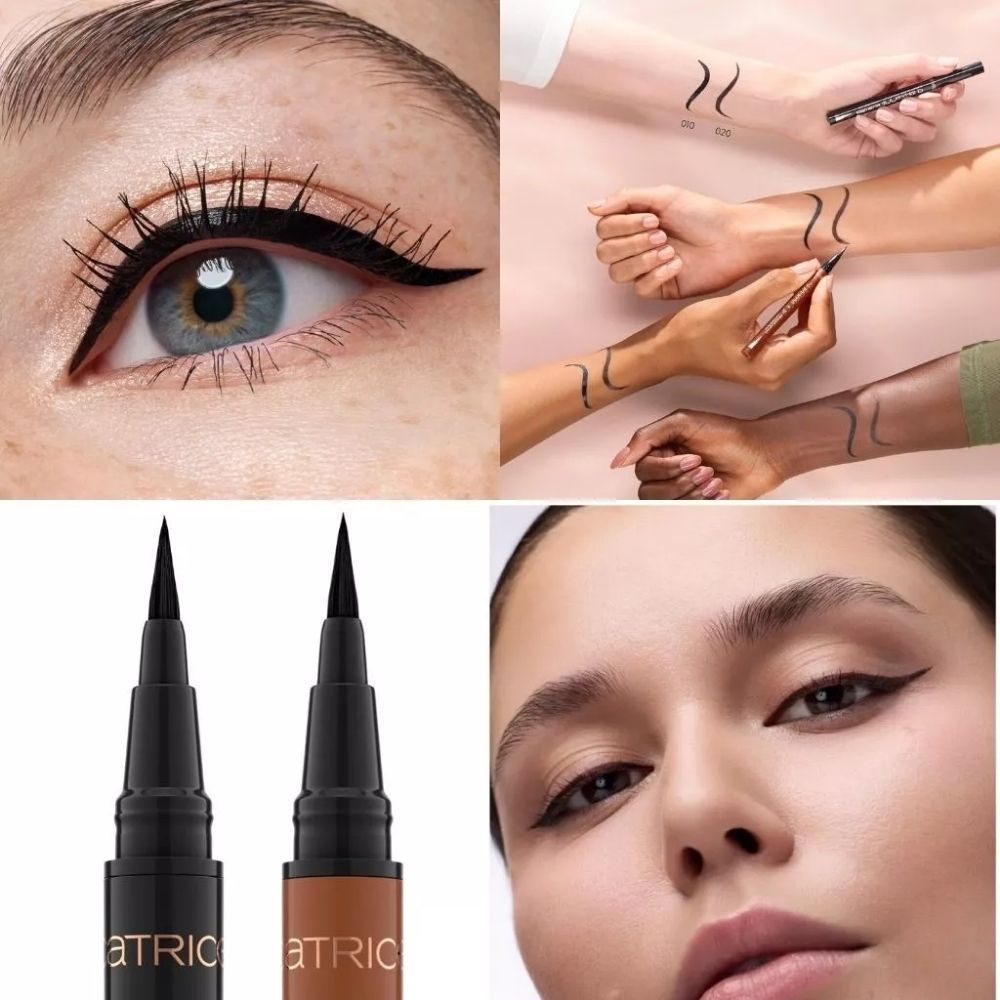 Ảnh 7 của Bút kẻ mắt Catrice Superproof Brush Liner Waterproof tạo điểm nhấn sắc sảo cho đôi mắt thêm cuốn hút