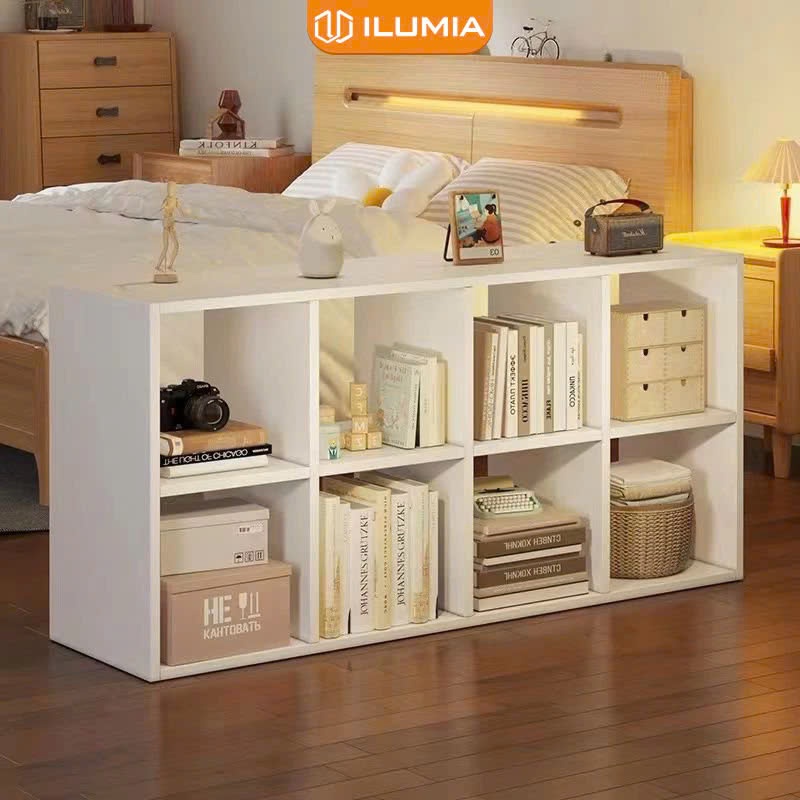 Kệ sách gỗ kệ sách tổ ong 8 ô thương hiệu ILUMIA - HA22