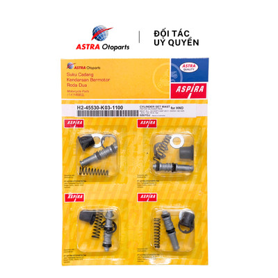 [Vỉ 4 bộ] Xi lanh phanh/ Cuppen phanh Astra Otoparts cho xe Honda Winner 150 mã H2-45530-K03-1100