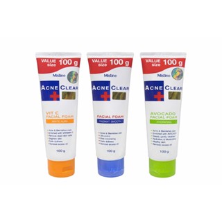 Sữa rữa mặt lột mụn mistine acne clear facial foam giúp da sạch hết mụn hàng nội địa thái lan