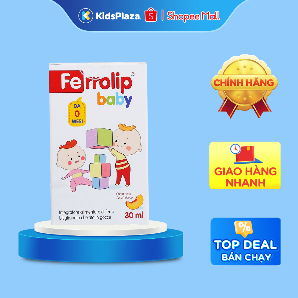 [M1] Sắt Ferrolip Baby 30ml CHÍNH HÃNG