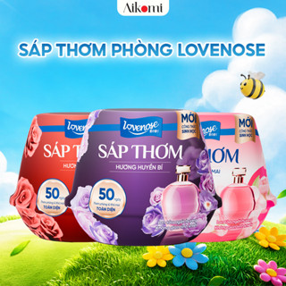 Sáp Thơm Phòng Lovenose Lan Tỏa Hương Thơm Ngát 50 Ngày, Khử Mùi Toàn Diện Cho Mọi Không Gian Sống 230g