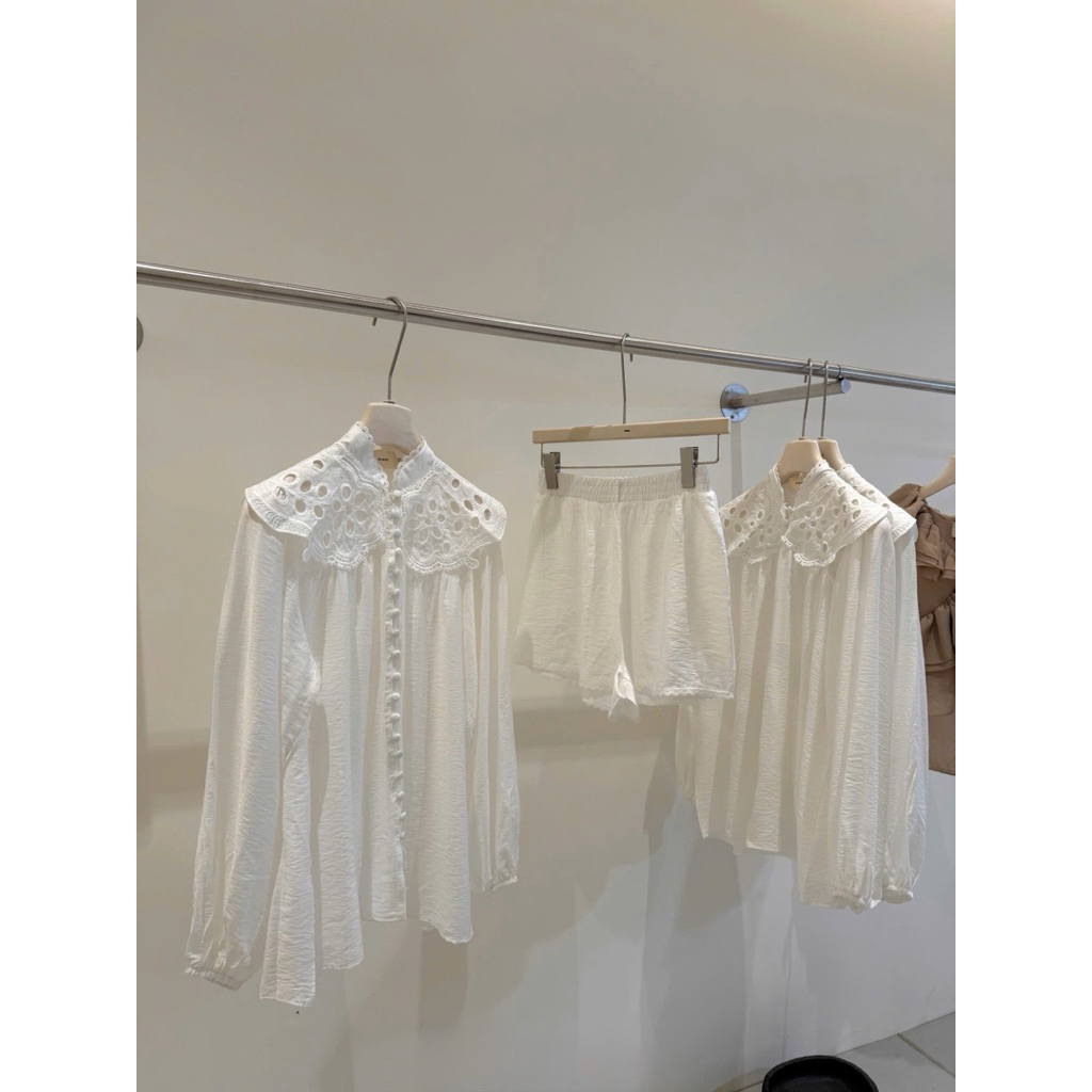 EMPINK STUDIO / SET BAYBY DOLL CÚC BÓC DÁNG RỘNG MPB