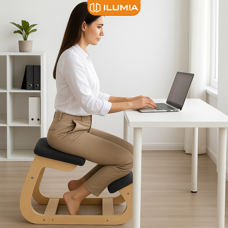 Ghế qùy công thái học thương hiệu ILUMIA - HP266