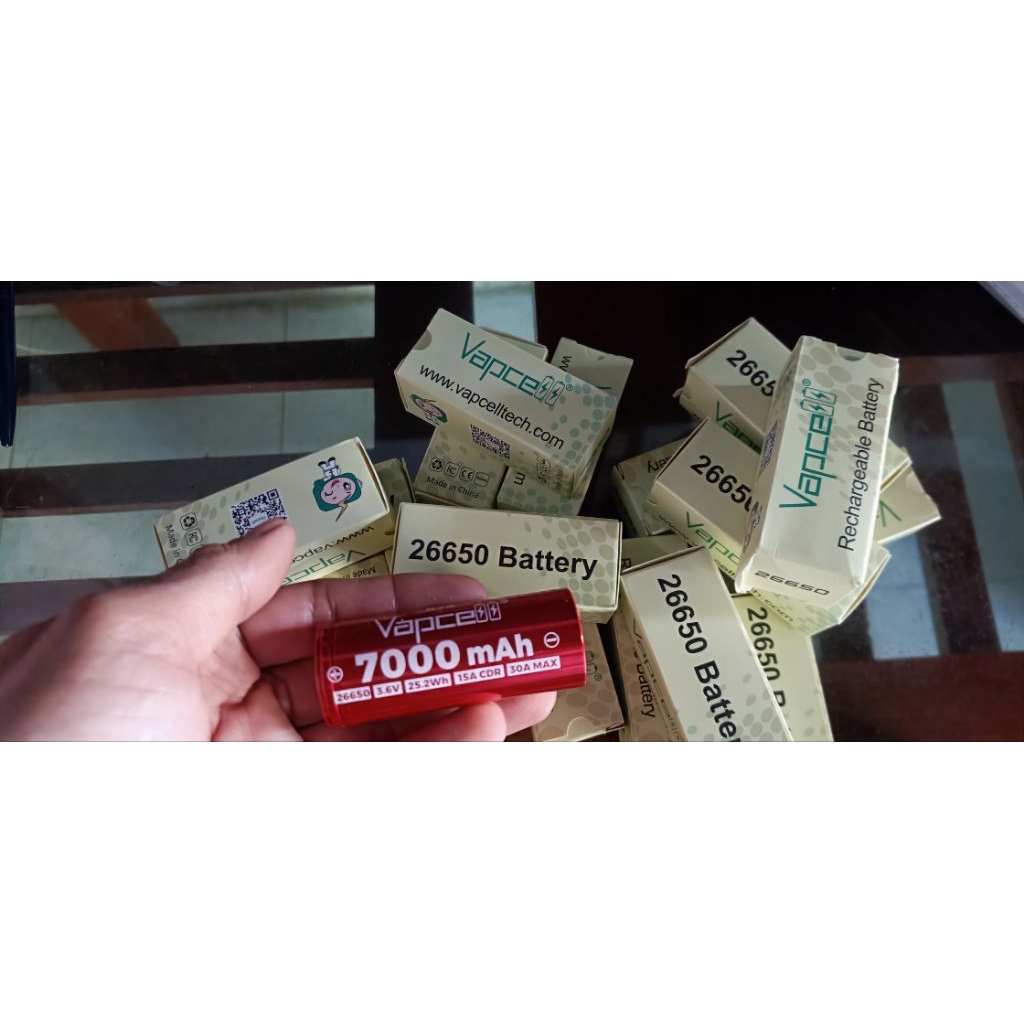 Pin li-ion 26650 Vapcell K70