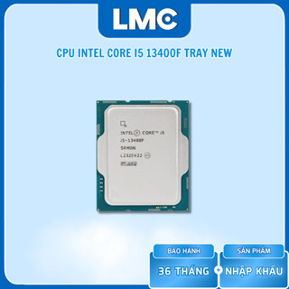 [Full VAT] CPU Intel Core i5-13400F TRAY NEW (Up to 4.6GHz, 10 Nhân 16 Luồng, 20MB Cache, 65W)