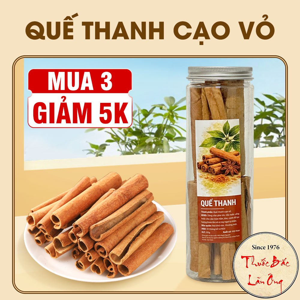 Quế thanh cạo vỏ 100g, trà quế thanh đẹp 8cm, dùng pha trà cam quế, decor, trang trí, làm bánh