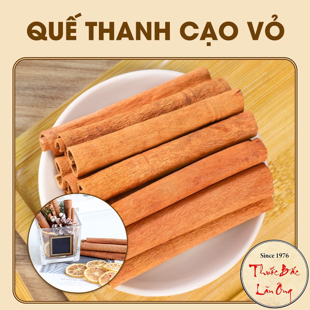 Quế thanh cạo vỏ 500g, trà quế thanh đẹp 8cm, dùng pha trà cam quế, decor, trang trí, làm bánh