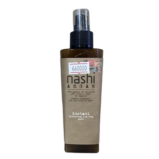 Xịt dưỡng xả khô làm phồng tóc nashi argan hydrating styling mask leave in 150ml