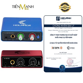 [Chính Hãng] Box Livestream Stereo Kolance KL589 Pro 24 BIT - Vừa Hát Live Stream Vừa Sạc Dây Cáp Thu Âm Thanh KL589