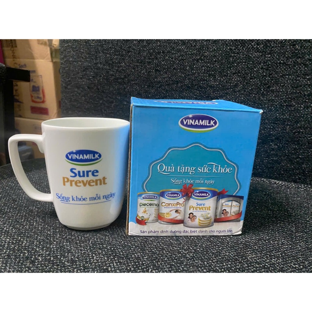 LY SỨ CÓ QUAI MINH LONG QUÀ TẶNG SỮA VINAMILK