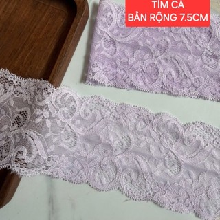 ren thun ,  phụ liệu may vá ,size 7.5cm_8cm(5 mét )