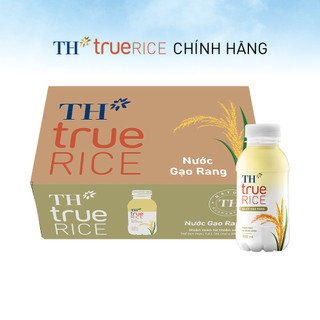 Thùng nước gạo rang TH true RICE 300ml (24 Chai)