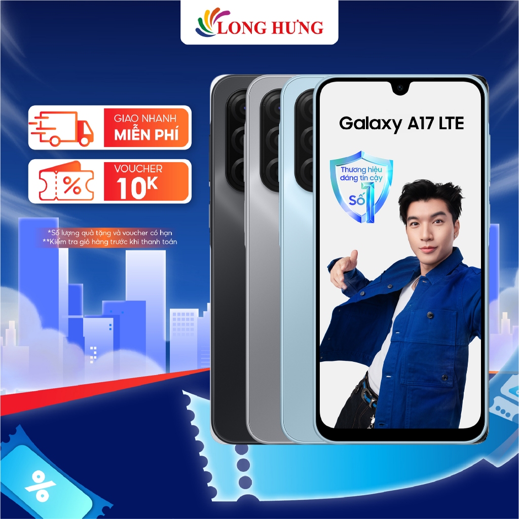Điện thoại Samsung Galaxy A17 LTE - Hàng chính hãng