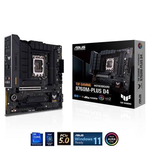Mainboard ASUS TUF GAMING B760M-PLUS D4 new chính hãng BH 36T