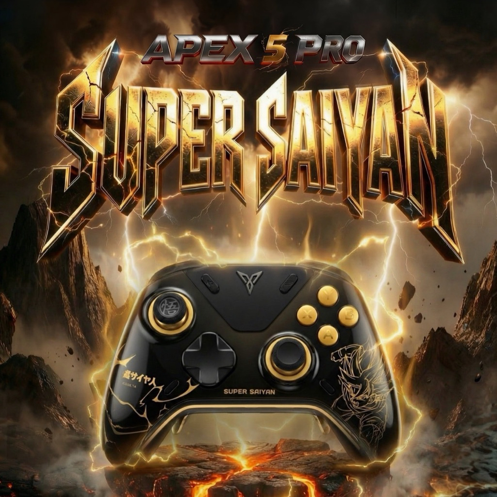 Flydigi Apex 5 Super Saiyan - Tay Cầm Chơi Game