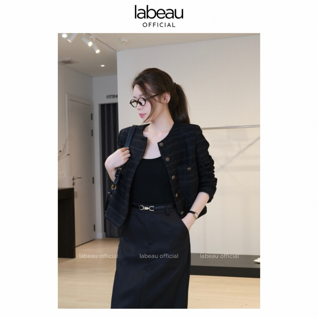 Áo Khoác Boucle Tweed Dạ Cao Cấp | Labeau – Giữ Ấm, Tôn Dáng, Thanh Lịch Công Sở & Dạo Phố | BigBuy360 - bigbuy360.vn