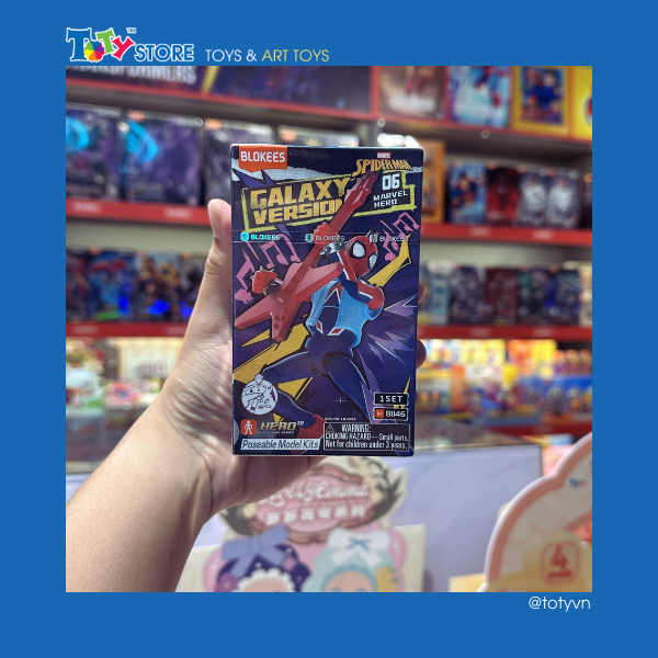 [CHÍNH HÃNG] [1 BOX LẺ] Mô hình Marvel - Infinity Saga - GV06 - Blokees - EM14