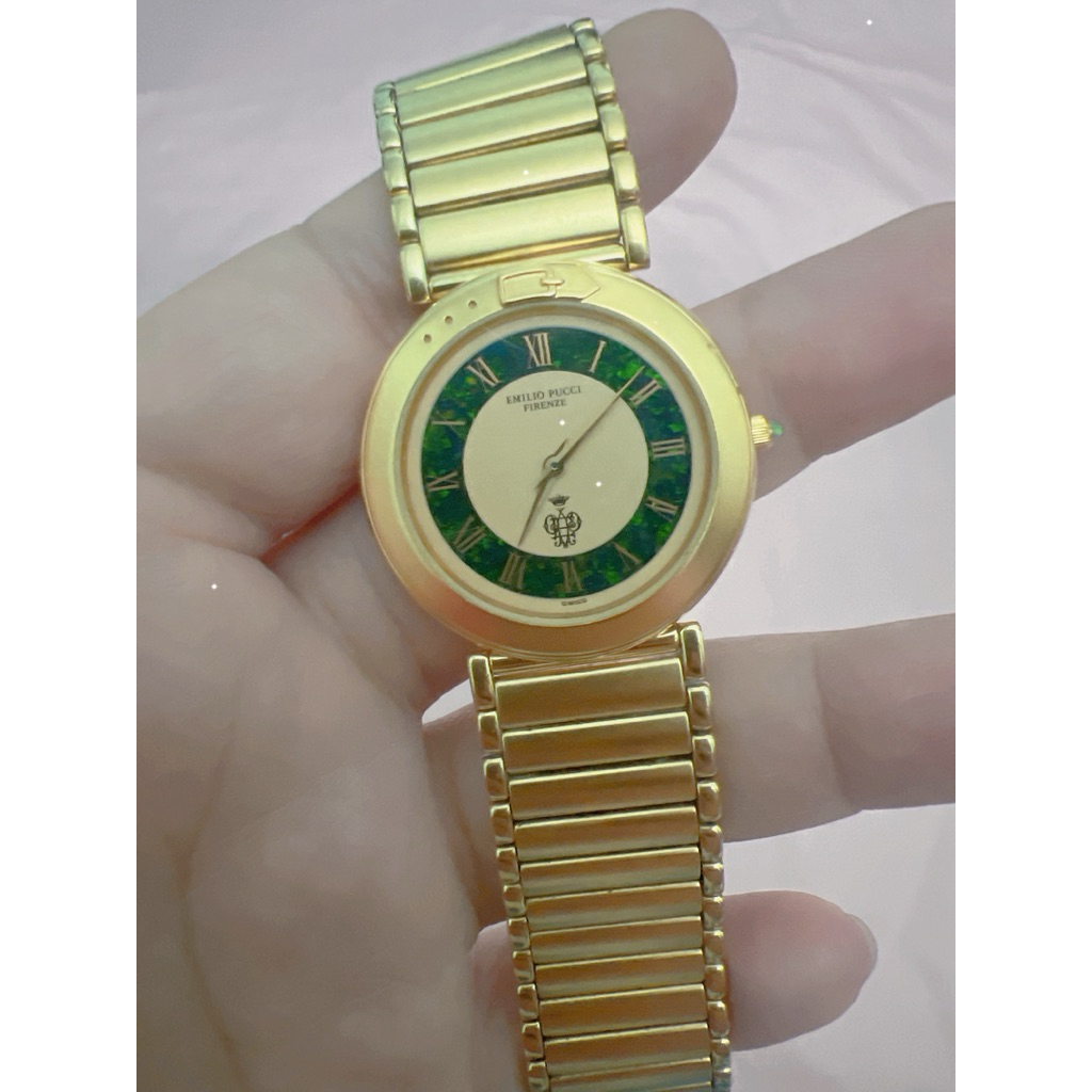 đồng hồ Thụy nữ hiệu emilio pucci quartz