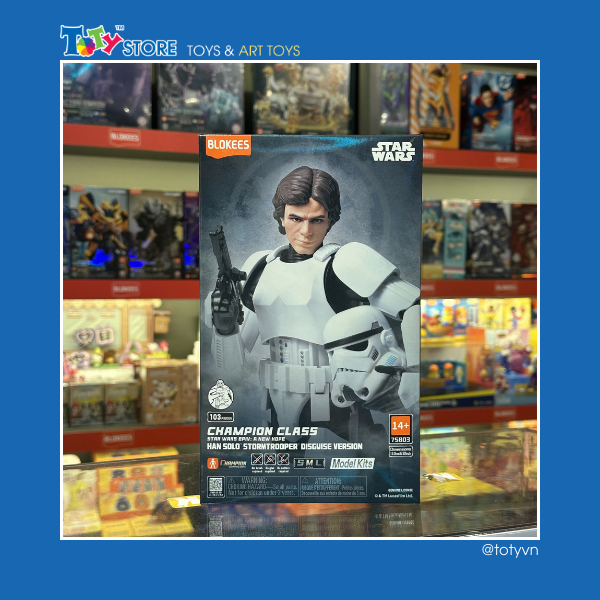 [CHÍNH HÃNG] Mô hình Star Wars - EPIV: A New Hope CC03 - HAN SOLO - Blokees - EW04