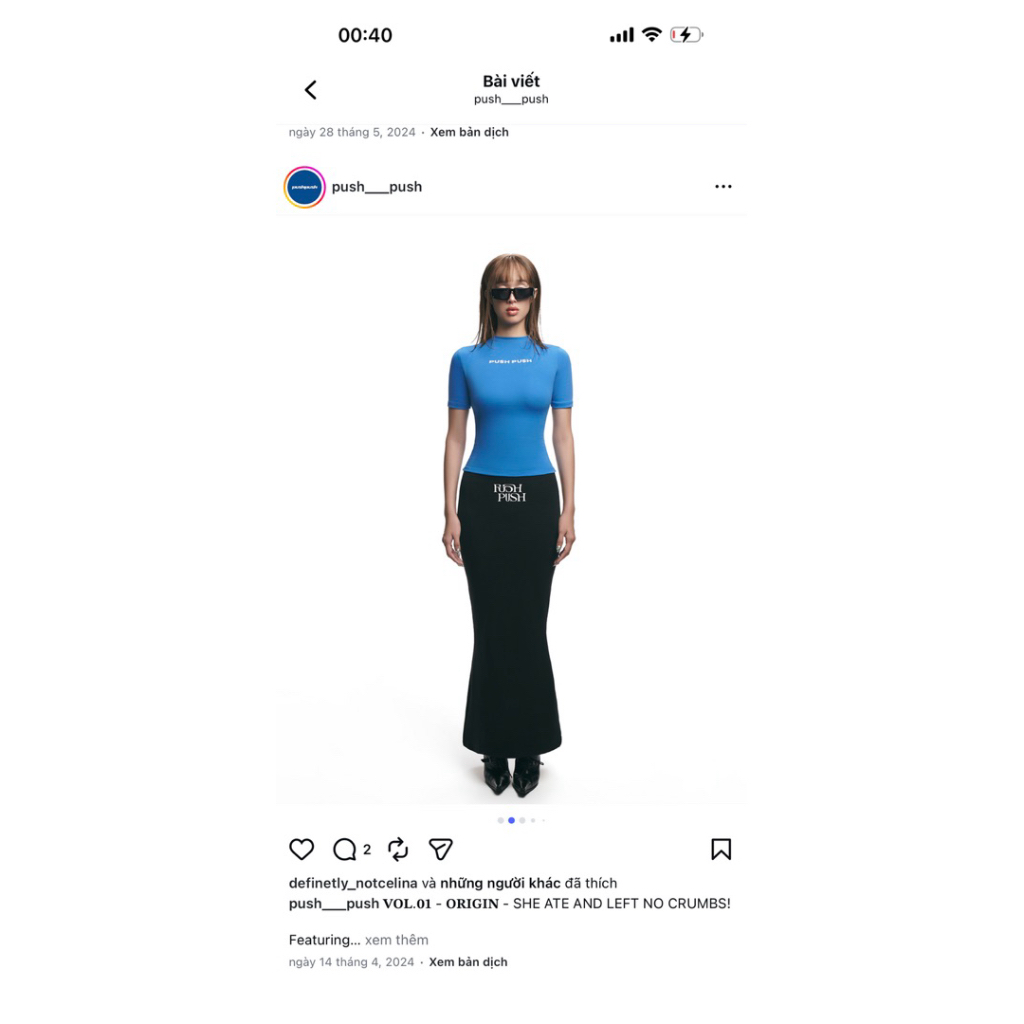 Pass set Push Push size M ( Đọc mô tả )