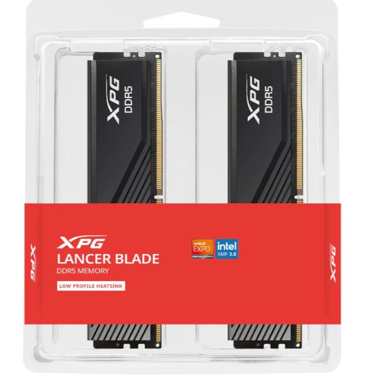 ( NEW-BH TRỌN ĐỜI) RAM ADATA XPG LANCER BLADE 32GB (16GBx2) 5600MHZ DDR5 BLACK -  Chính Hãng