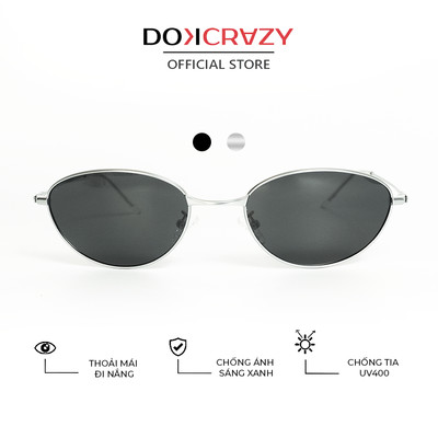 Kính mát thời trang DOKCRAZY ROSIE Kính Mắt Mèo Hợp Kim Cao Cấp, Unisex, Chống UV400, Dáng Basic, Đi Biển, Du Lịch