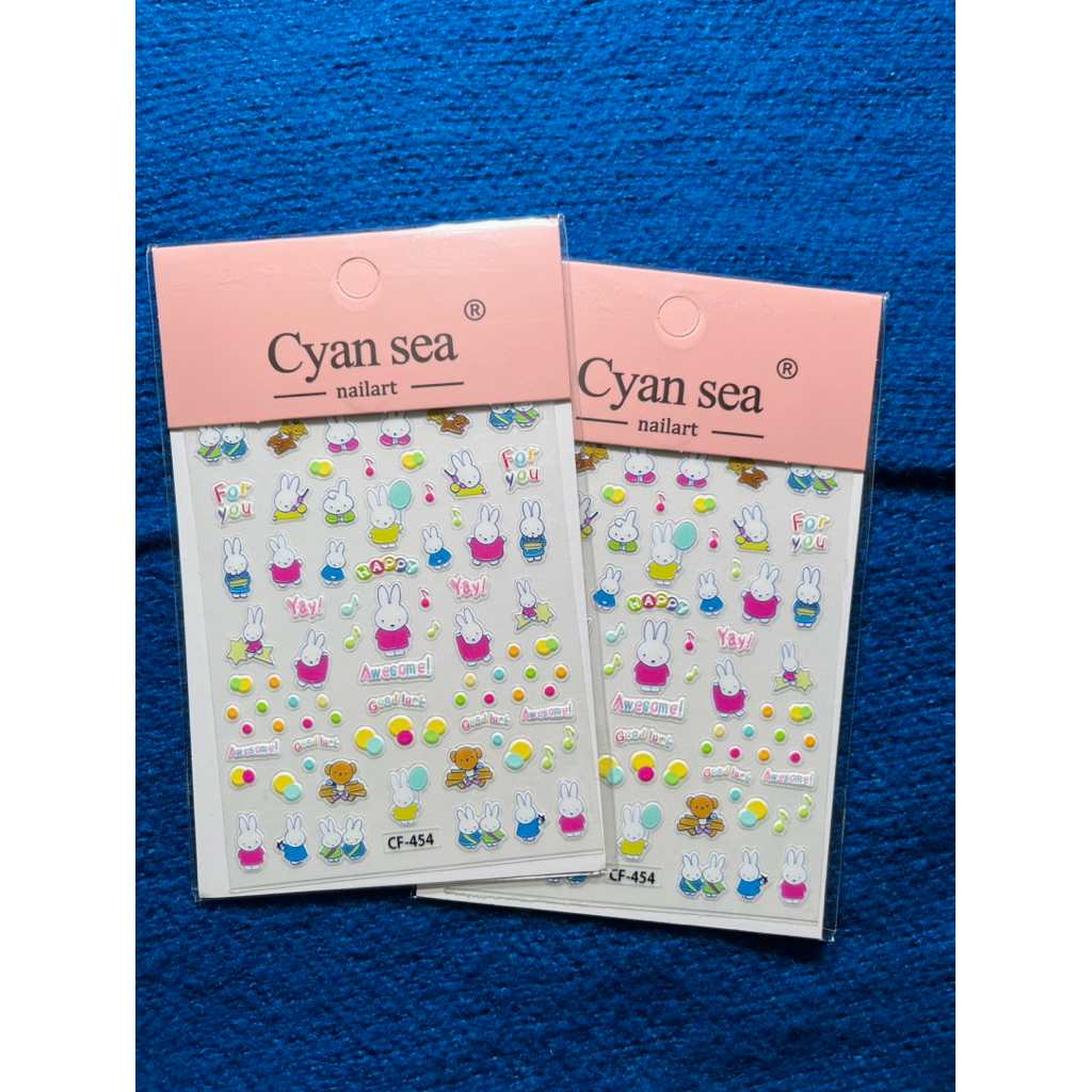 NEW Sticker Nhãn Dán Thỏ Miffy Yay Dễ Thương Đáng Yêu Trang Trí Điện Thoại Laptop - ST171